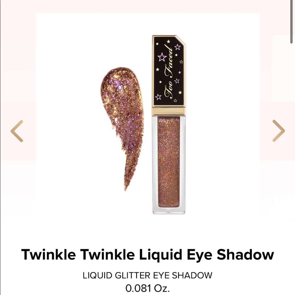 Too Faced Liquid Glitter Eyeshadow